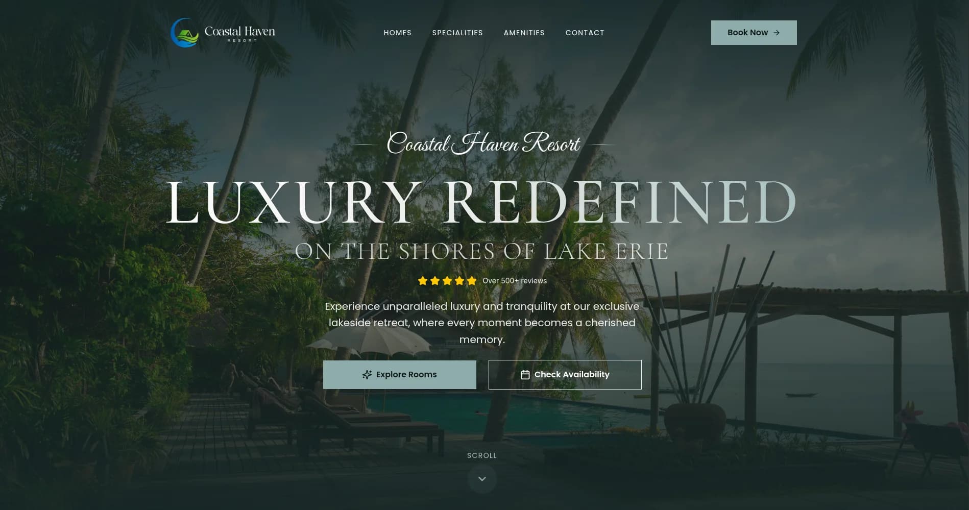 Coastal Haven Resort project screenshot